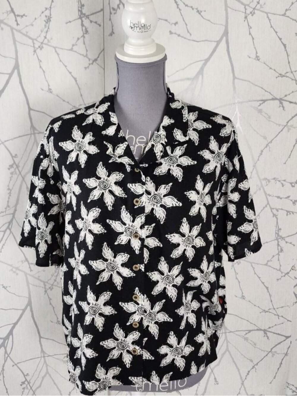 Quicksilver x Stranger Things Demogorgon Print Boxy Fit Shirt